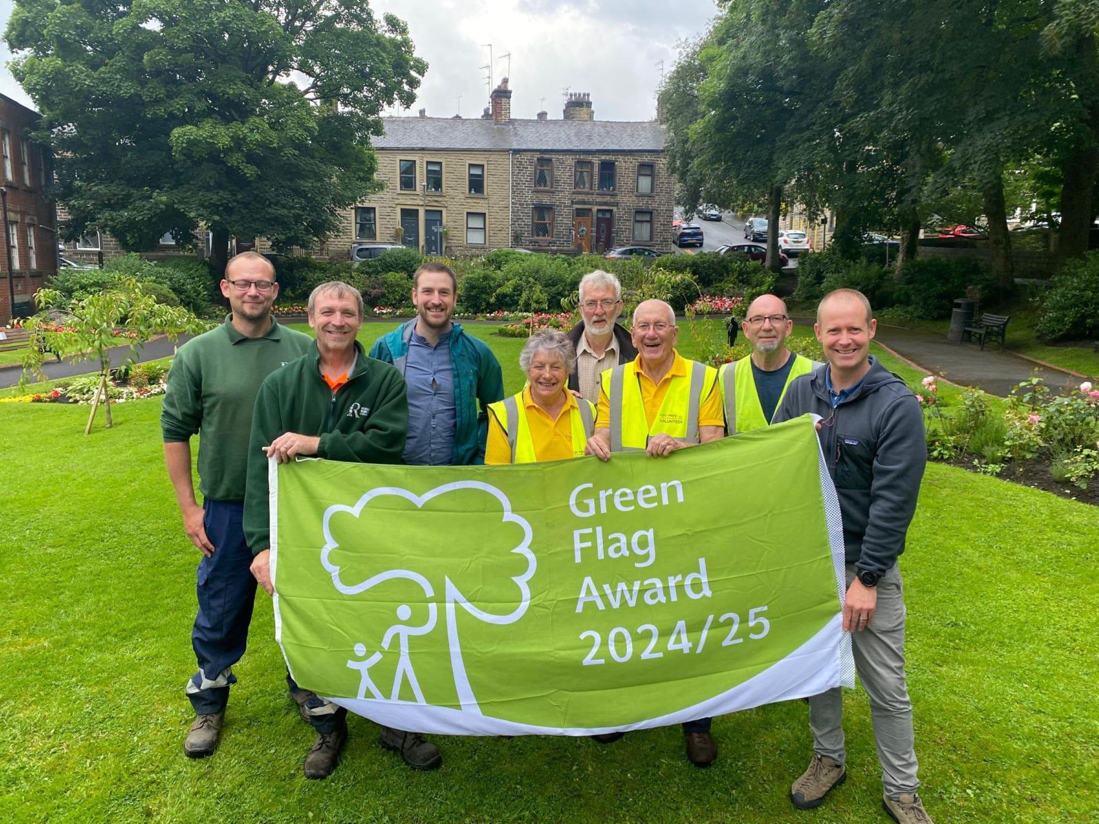 Rossendale awarded two coveted Green Flag Awards